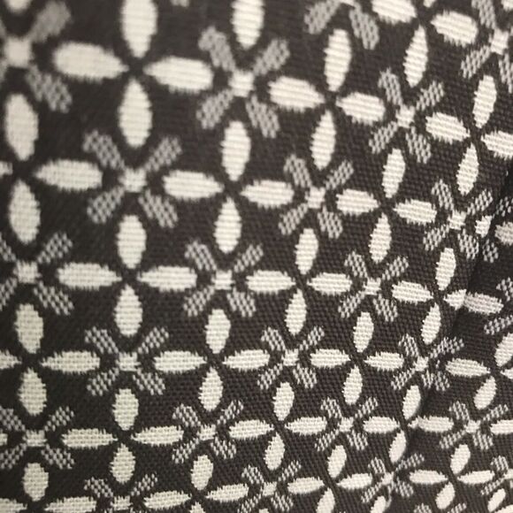 Le Suit Blazer Women's Size 16 Brown and Cream Patterned Long Sleeve 3-Button - Picture 7 of 9